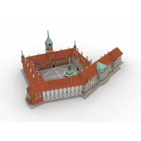 Puzzle 3D 105 elementów. Zamek Królewski w Warszawie na Arena.pl