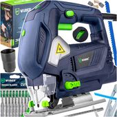 WYRZYNARKA PIŁA DO DREWNA METALU PRZECINARKA LASER + 10 BRZESZCZOTÓW