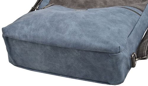 COVERI TOREBKA damska WOREK PLECAK A4 kieszonki 2 W 1 niebieski SZARY na Arena.pl