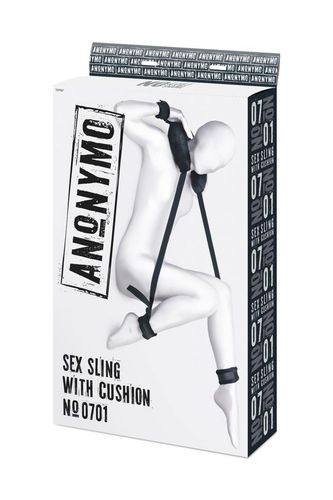 Anonymo Fixing Sling With Pillow, Velour, Black, 127 Cm na Arena.pl