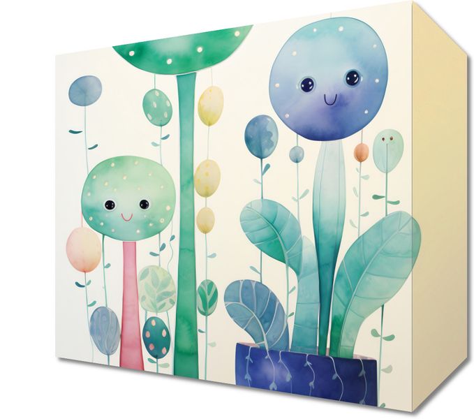 Obraz 20x20cm Uśmiechnięte Galaktyki zdjęcie 1