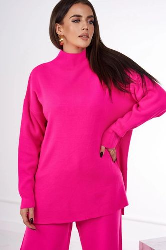 Komplet sweterkowy 2-częściowy różowy neon na Arena.pl
