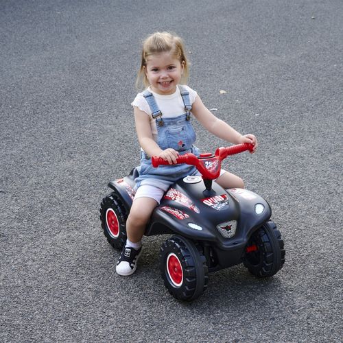 BIG Jeździk Bobby Quad Racing Czarny na Arena.pl