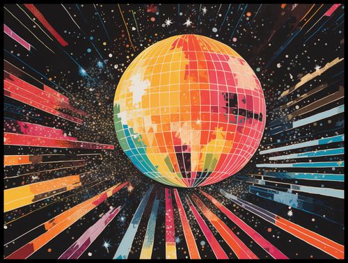 Plakat 100x75cm Disco Gra! na Arena.pl