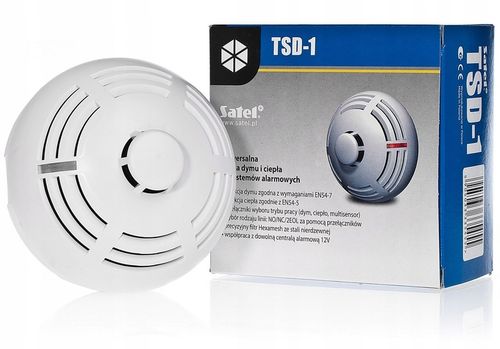 Czujnik dymu i ciepła Satel TSD-1 biała na Arena.pl