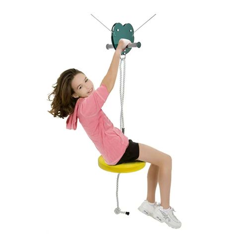 zjazd linowy Best - zielony na Arena.pl