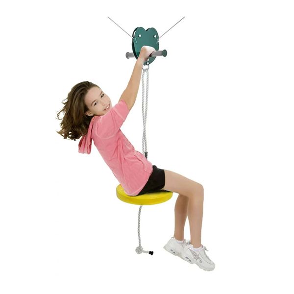 zjazd linowy Best - zielony zdjęcie 4