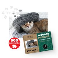 FOTO PUZZLE DREWNIANE z TWOJEGO ZDJĘCIA XXL 120cm x 85cm 500 el.