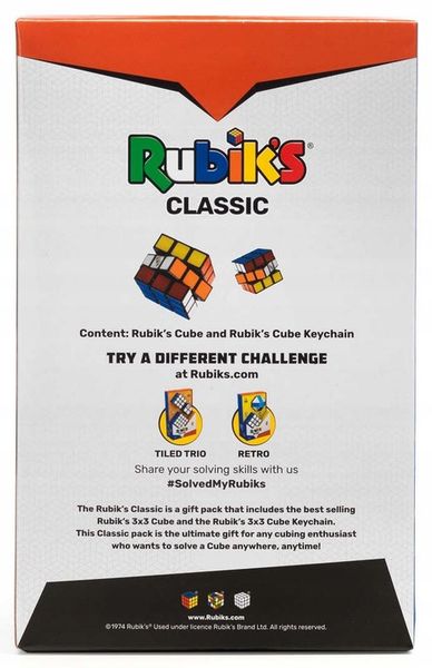 KOSTKA RUBIKA ORYGINALNA KLASYCZNA + BRELOK 3X3 zdjęcie 4