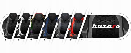 Fotel Gamingowy Gracza obrotowy Tilt HUZARO Force 2.5 GREY MESH na Arena.pl