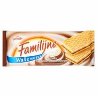 JUTRZENKA WAFELKI 180G FAMILIJNE KAKAO ŚMIETANKA