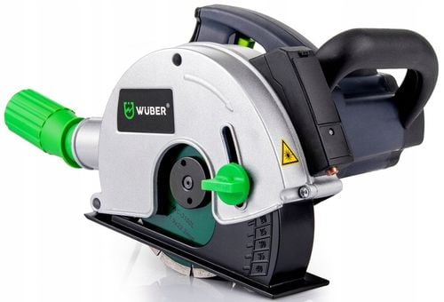 BRUZDOWNICA DO BETONU LASER 2 TARCZE WALIZKA 3100W na Arena.pl