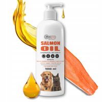 Olej z łososia 1000ml Gaczoo Atlantic Salmon Oil 1L suplement psa i kota