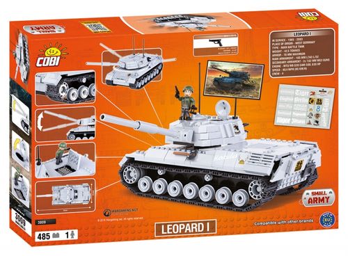 KLOCKI 485EL. CZOŁG LEOPARD I na Arena.pl