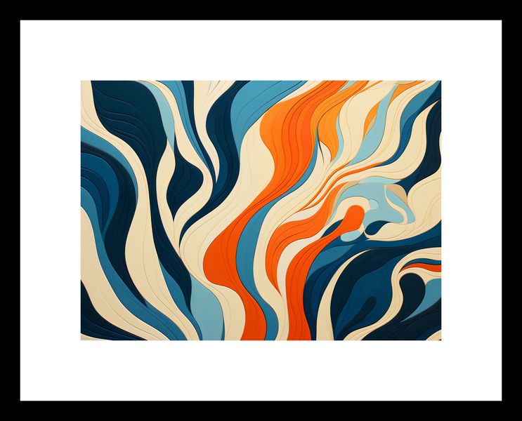 Plakat 18x13cm Oceaniczne Fale zdjęcie 3