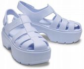 Damskie Sandały Platforma Crocs Stomp Fisherman 209938 Sandal 39-40
