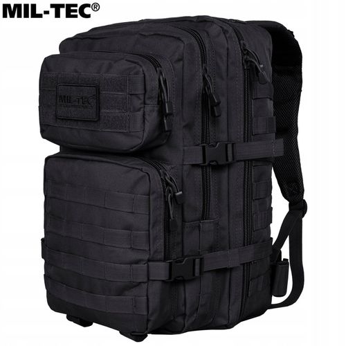 Plecak wojskowy taktyczny militarny Mil-Tec Large Assault Pack 36 l Black na Arena.pl