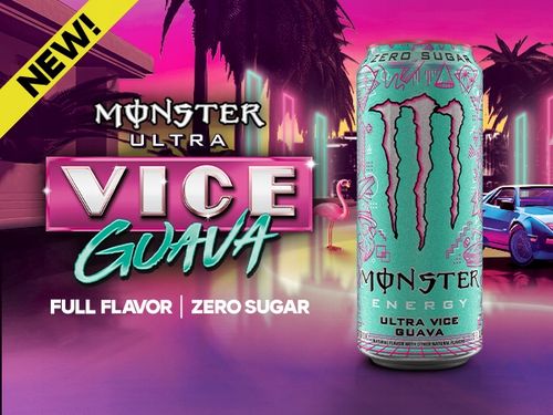 Napój Monster Monster Ultra Vice Guava 473ml-Limitowany PRODUKCJA USA! HIT! na Arena.pl