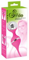 kulki wibracyjne sweet smile różowe usb 18 cm