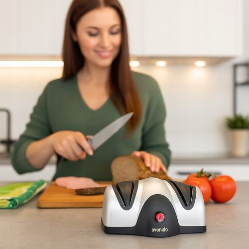 Ostrzałka Do Noży Elektryczna Dom I Ogród 2-Stopniowa Przybory Kuchenne na Arena.pl