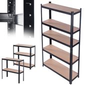 KADAX Regał Metalowy Magazynowy 180x90x30cm 875kg