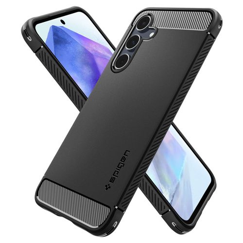 SPIGEN RUGGED ARMOR GALAXY A55 5G MATTE BLACK na Arena.pl