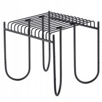 Kadax Ławka Ogrodowa Parkowa Metalowa 50cm