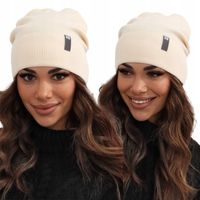 CZAPKA DAMSKA ZIMOWA ZIMA WIOSNA JESIEŃ CIEPŁA SPORTOWA BEANIE MODNA