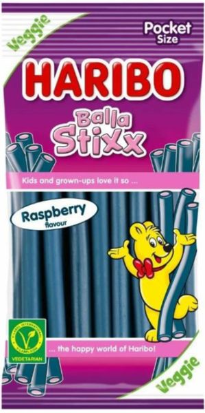HARIBO 85g Stixx Malina Jeżyna zdjęcie 1