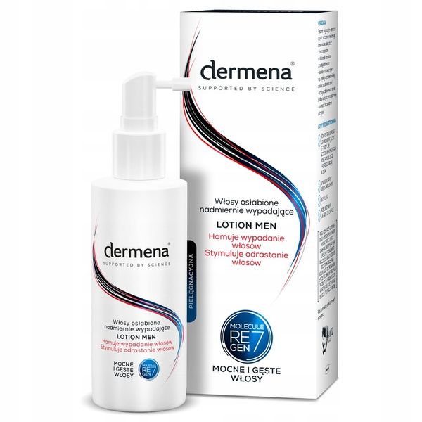 Dermena men - lotion na wypadanie włosów zdjęcie 1