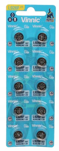 10x BATERIA Baterie VINNIC LR57 L926 AG7 10szt na Arena.pl