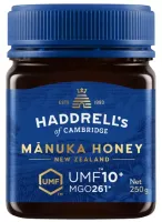 MiÓd Manuka UMF 10+ MGO 261+ 250 g - Haddrell&#39;s OF Cambridge