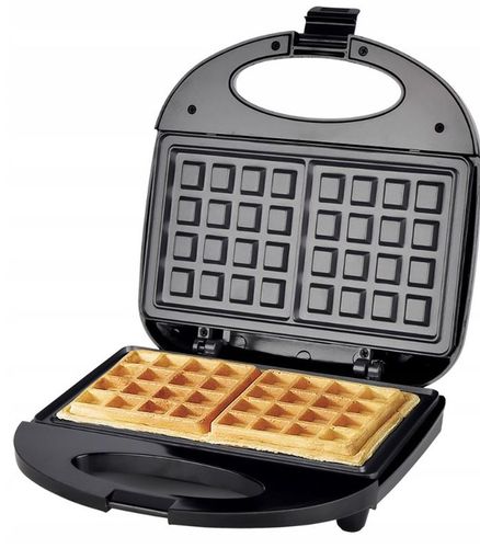 Gofrownica Esperanza BLUEBERRY czarny 1000W 2 Duże Gofry! na Arena.pl