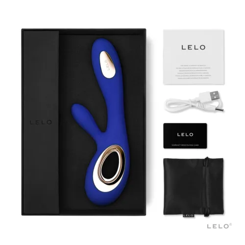 lelo soraya wave midnight blue - luksusowy model z technologią wavemotion na Arena.pl