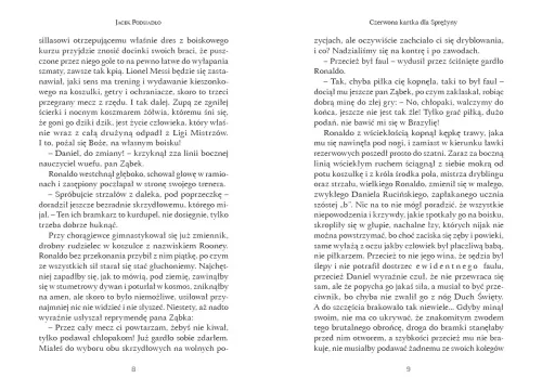 Książka dla dzieci piłkarska epopeja - Czerwona kartka dla Sprężyny - 2024 na Arena.pl