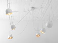 Lampa wisząca POPO 6 – biały
