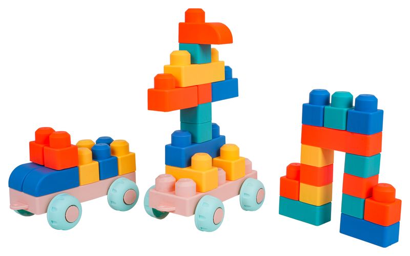 Zestaw Miękkich Klocków 45El. zdjęcie 5