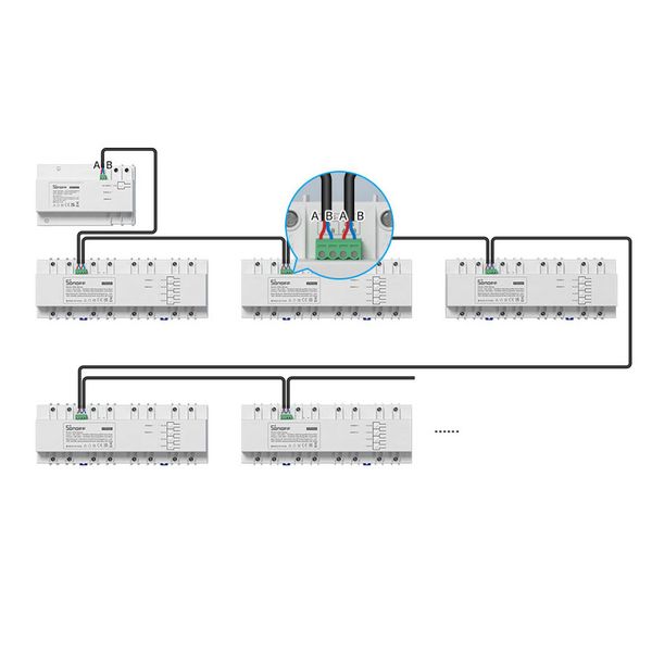 Inteligentny przełącznik miernik mocy WiFi Ethernet SPM-Main zdjęcie 4