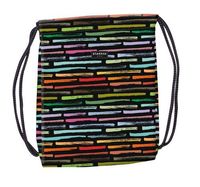 Worek na buty Starpak czarny wielokolorowy szkolny 46 cm
