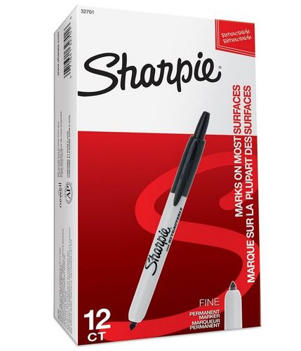 MARKER SHARPIE RT CZARNY A"12 8442 na Arena.pl
