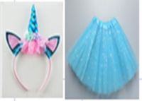 KX7209 Kostium stroj karnawalowy opaska+ spodnicz