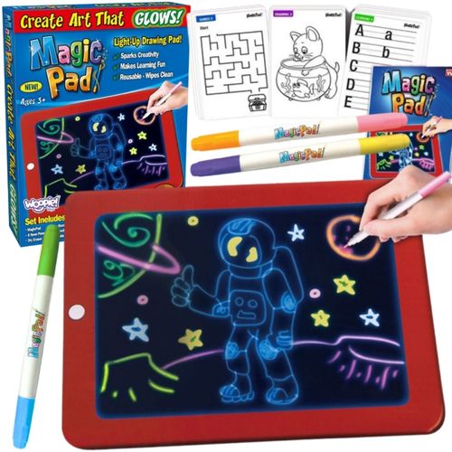 WOOPIE Magiczny Tablet Graficzny do Rysowania Neonowe Kolory na Arena.pl