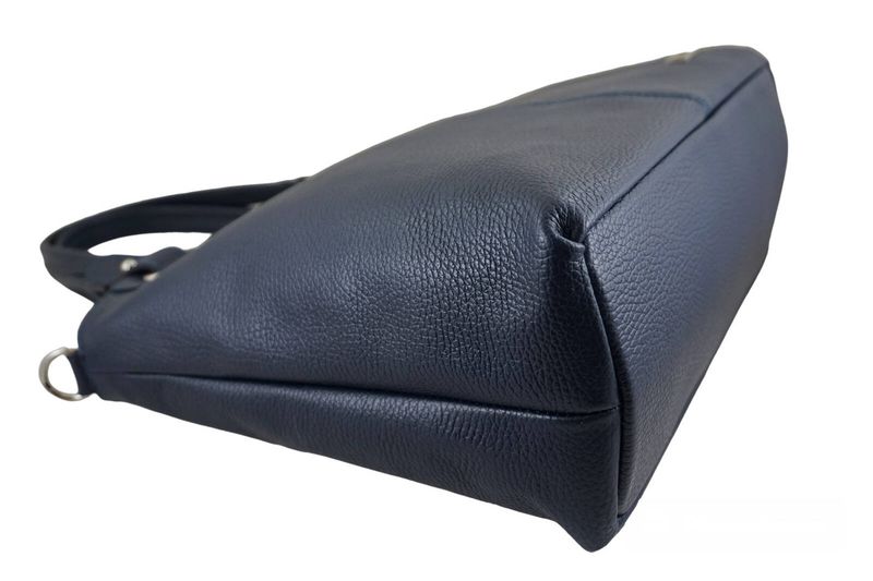 Codzienna duża torebka damska - Granatowa zdjęcie 5