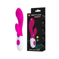 Wibrator Silikonowy Ze Stymulatorem Łechtaczki Pretty Love Brighty