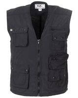 KAMIZELKA  US Microfaser czarna