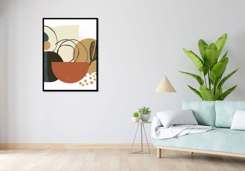 Plakat 75x100cm Kolaż Roślin zdjęcie 4