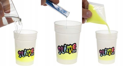 Zestaw Slimy Slime Fabryka Mikser Do Robienia Glutów Dla Dzieci Brokat DIY na Arena.pl