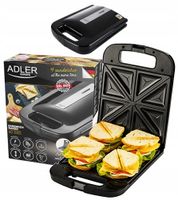 Opiekacz Toster Xxl 4 Kanapki Tosty Sandwich 2000W