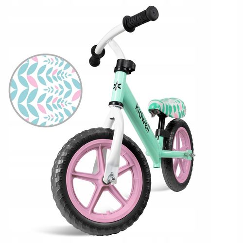 Rowerek biegowy Kidwell Rebel koła 12'' miętowy na Arena.pl