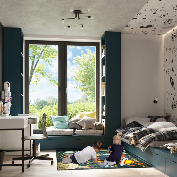 Kinkiet VECTOR czarny zdjęcie 11